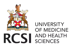 RCSI University of Medicine and Health Sciences logo, representing a leading international university focused on medicine, healthcare, biomedical research, and life sciences innovation.