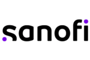 Sanofi logo, representing the global healthcare company advancing innovative medicines, vaccines, and next-generation therapeutic solutions across a broad range of disease areas.