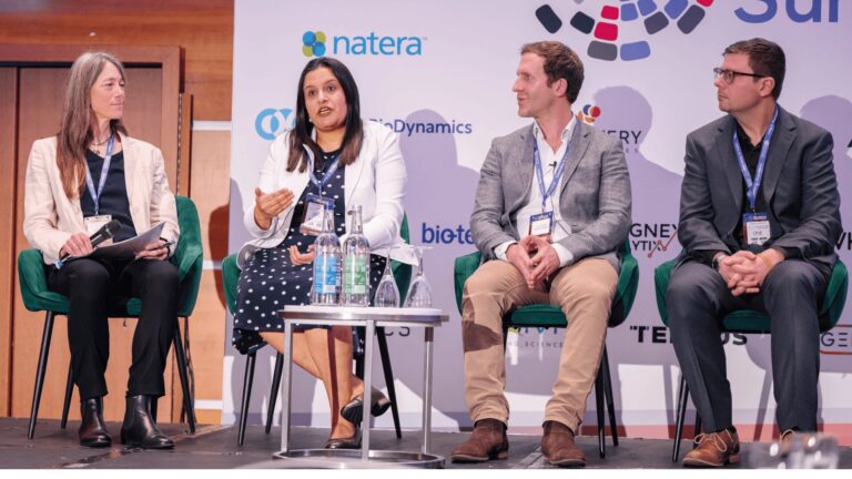 Panel discussion featuring industry leaders and scientific experts exploring the latest advances in mRNA therapeutics, non-viral delivery systems, and RNA medicine development.