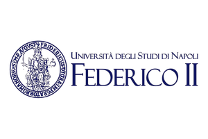 Università degli Studi di Napoli Federico II logo, representing one of Europe's oldest and most prestigious universities, renowned for excellence in medicine, life sciences, biotechnology, and scientific research.